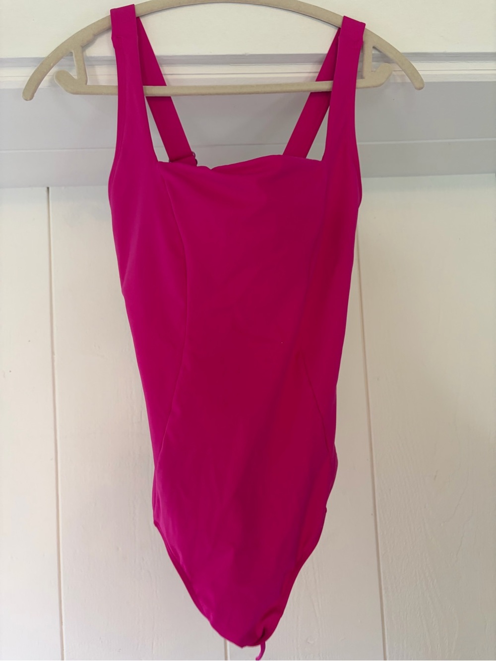 Ta3 Hot Pink Lace-Up One-Piece Swimsuit - Picture 10 of 12